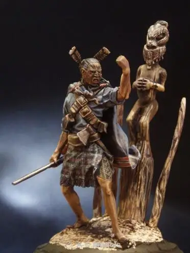 

1/18 Unpainted Resin Figure Medieval Knight (1320) 90MM