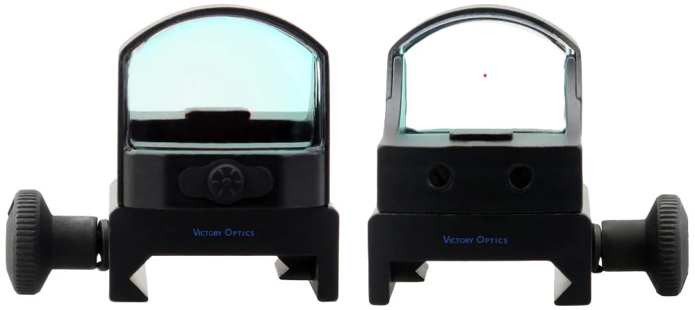 Victoptics 1x18 3MOA Открытый Красный точка зрения с 21 мм ткач Крепление подходит для пистолета GLOCK 17 19
