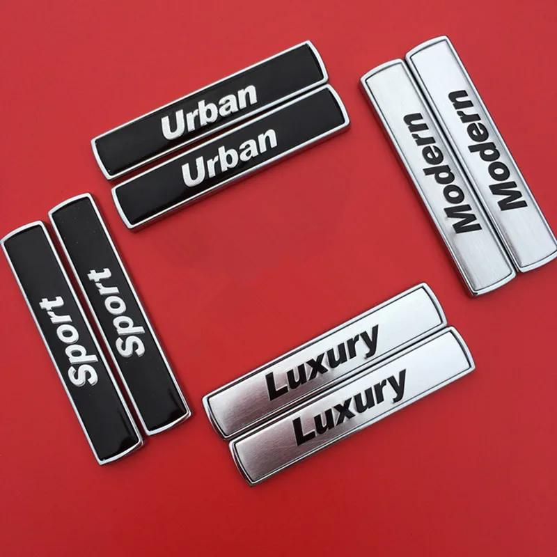 

New Luxury Modern Urban Sport Car Auto Fender Tailgate Emblem Badge Car sticker Decals For BMW E36 E30 E39 F10 F30 X1 X3 X5 X6