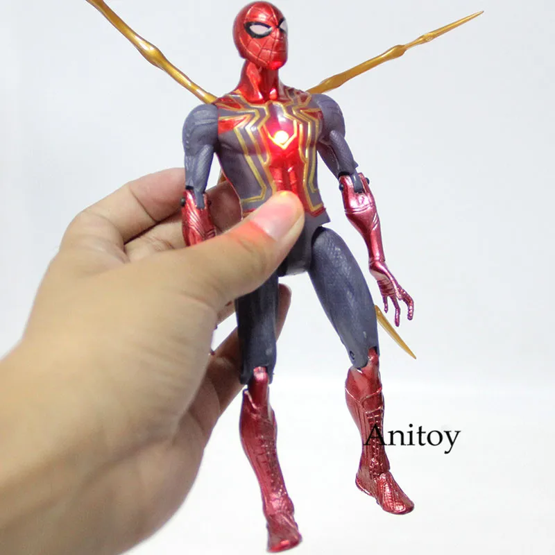 С принтами "Marvel", "Мстители", "Капитан с героями комиксов Марвел, Капитан Америка" Человек-паук "Dr странные реактивный енот статуэтки коллекционные модели игрушки 5-7 шт./компл