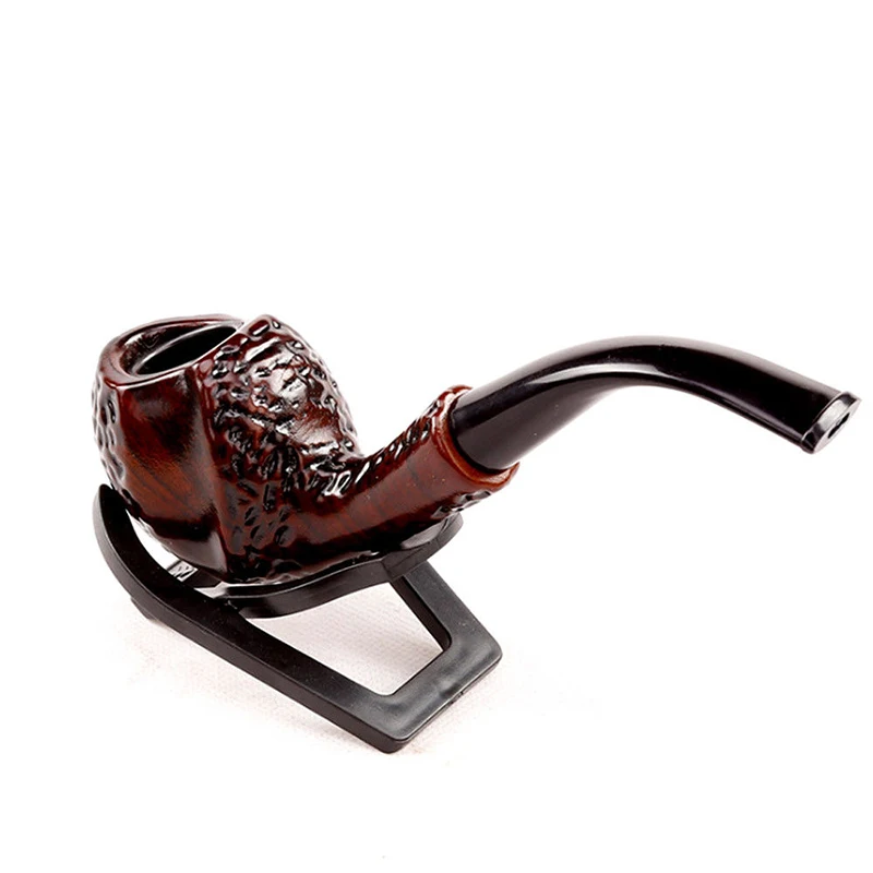 smoking pipe tobacco tabletop stand cigars pipes rack holder desk standfoldable$ 