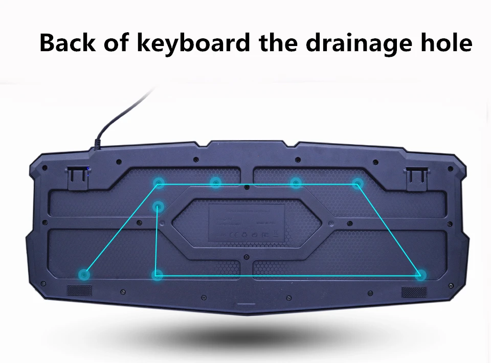 M200 русская игровая клавиатура фиолетовый/синий/красный светодиодный с подсветкой USB проводной полный ключ мышь комбинации клавиш Профессиональный геймер