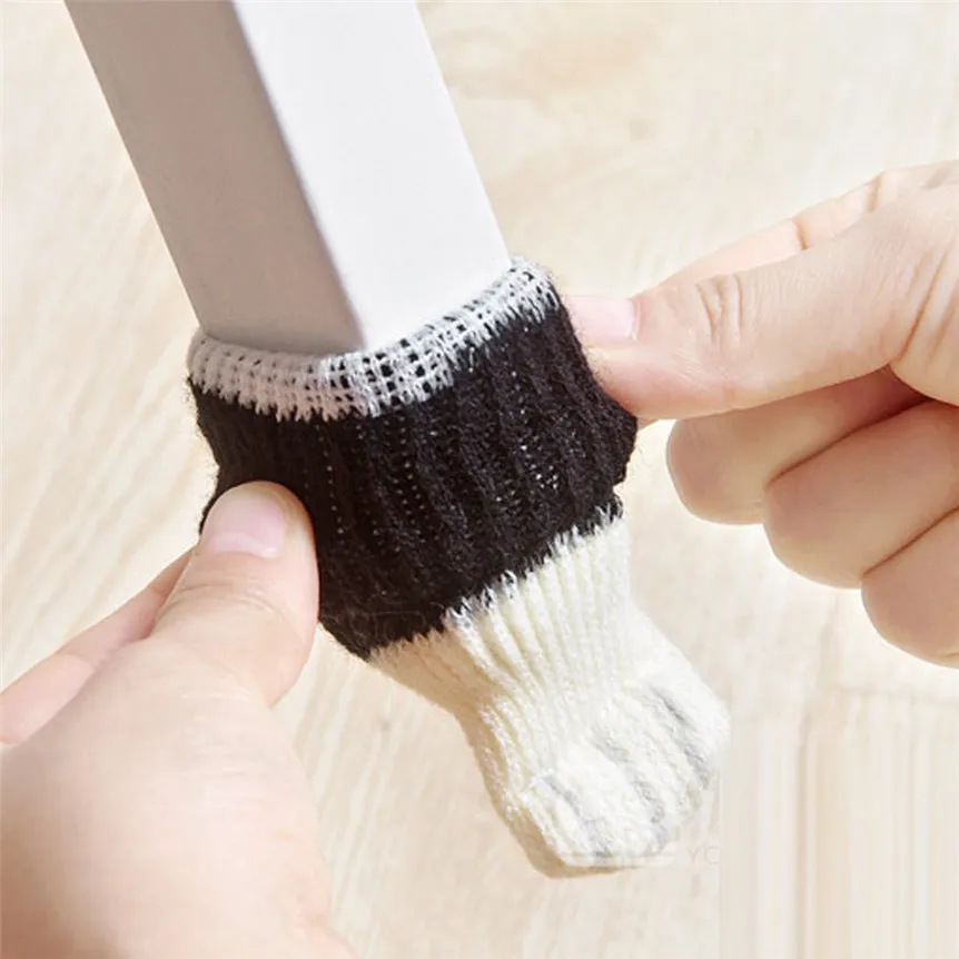 Buy Ouneed 4Pcs Chair Legs Table Foot Covers Signature Cotton Floral Kint Cover