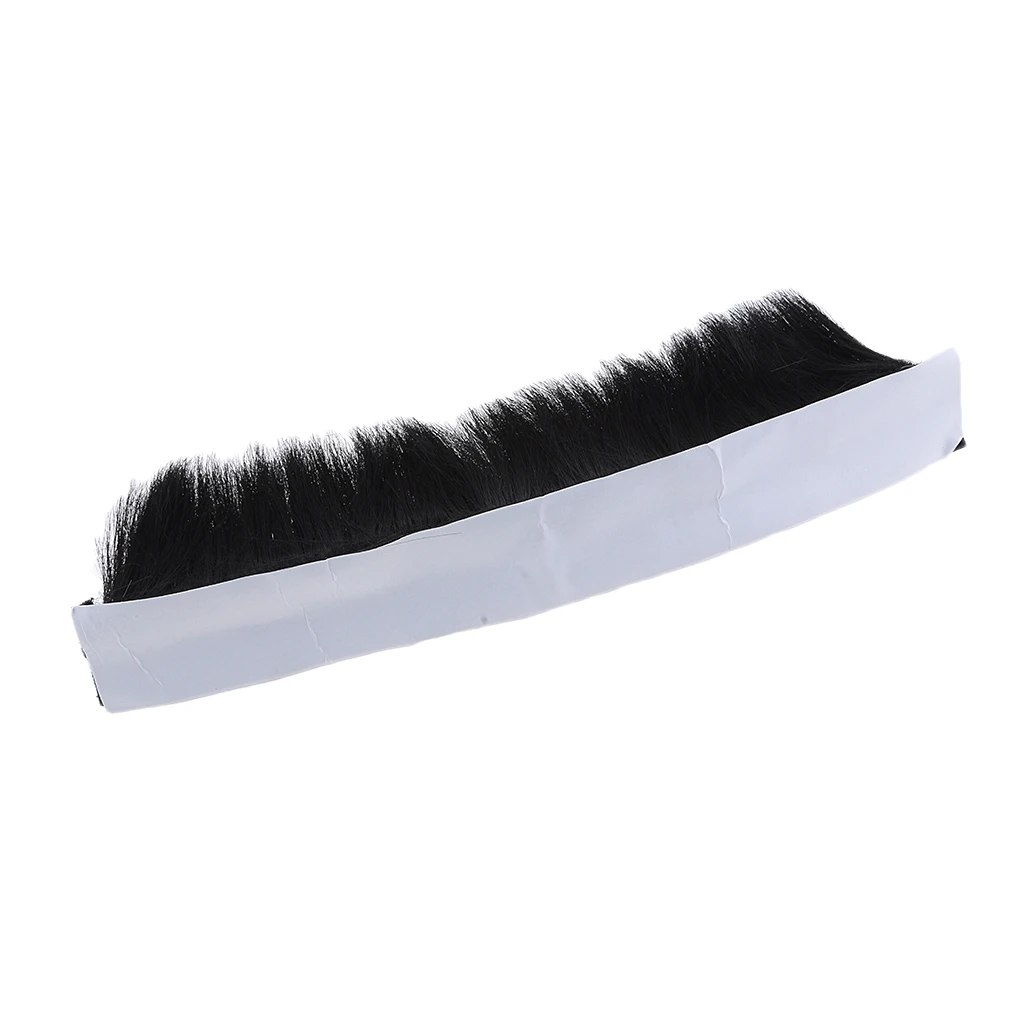Motorcycle Adhesive Helmet Mohawk Hair Patches Skinhead Costumes Wig Skinhead Wig for Cosplay Costumes Hairpiece