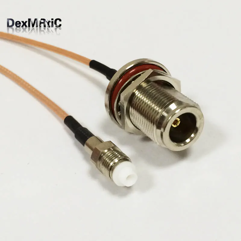 N Switch FME Pigtail Cable N Female bulkhead Switch FME Female straight