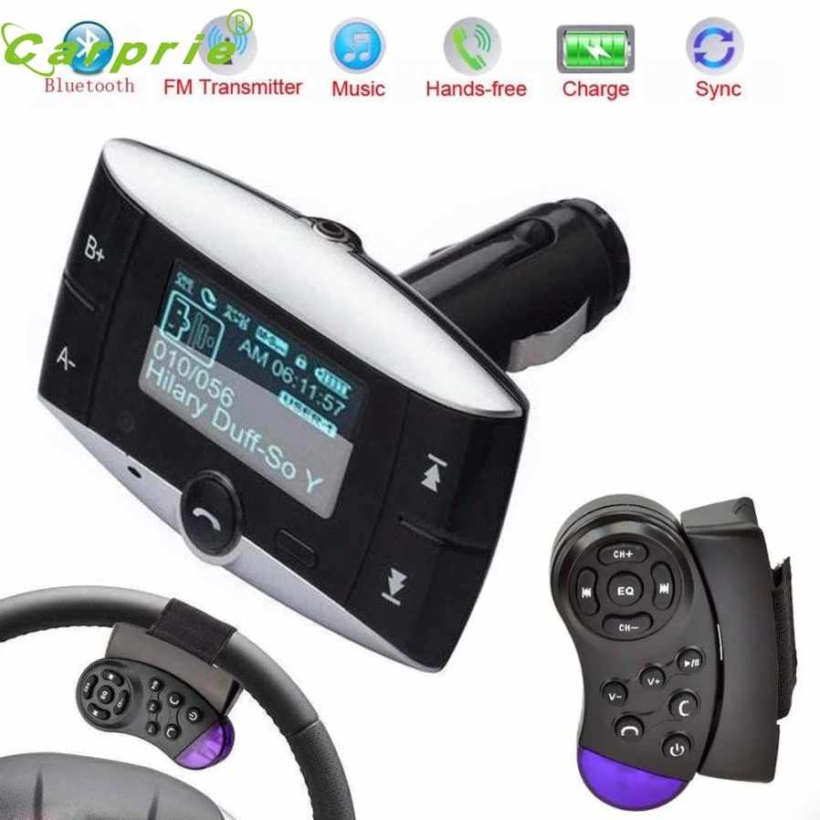 Новое поступление 1,5 дюймов lcd автомобильный комплект MP3-плеер Bluetooth fm-передатчик модулятор SD MMC USB пульт дистанционного управления AP8