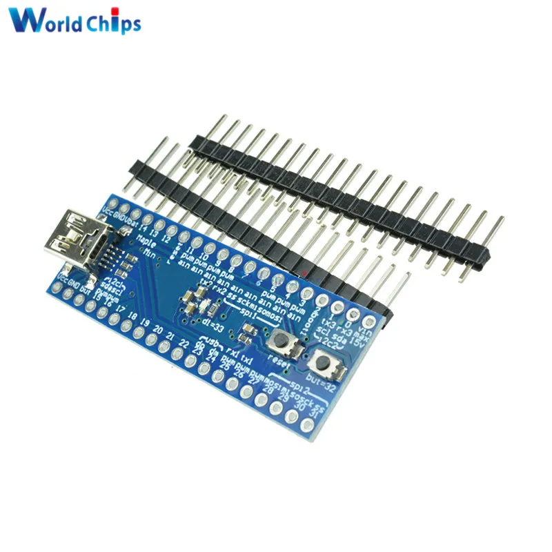 Mini USB STM32F103RC8T6 Maple 32 ARM Cortex M3 3 В 72 МГц 128 Кб модуль флэш платы для Arduino с SPI/I2C USART 34