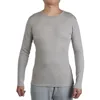 Men Pure  300g/m2 100% Merino Wool Winter Long Sleeves Thermal Warm Thick Sweater Underwear Thicker Tops Johns bottom Set ► Photo 2/6