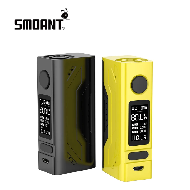 100% Оригинальный Smoant Battlestar Mini 80 Вт бокс мод электронная сигарета контроль