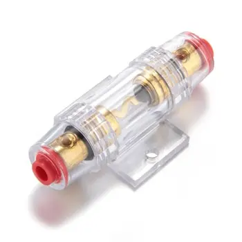 

5Pcs/Lot X 4/8 Gauge Fuse Holder Fuse Holder 80A Car Audio Part Electronics