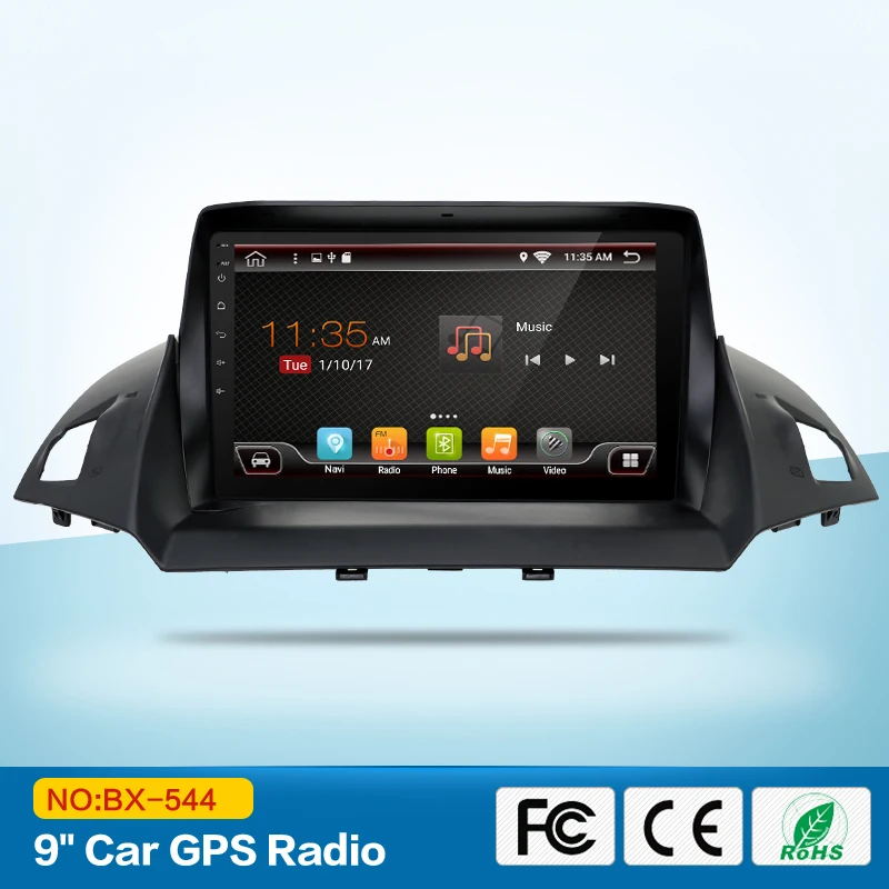 

Quad Core Android 7.1 car audio FOR FORD KUGA 2013 car dvd player head device car multimedia car stereo with wifi mirror link