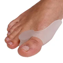 1 пара = 2 шт гелевый силиконовый корректор для большого пальца разделитель для ног инструмент для ухода за ногами вальгусный сепаратор для пальцев ног massager30