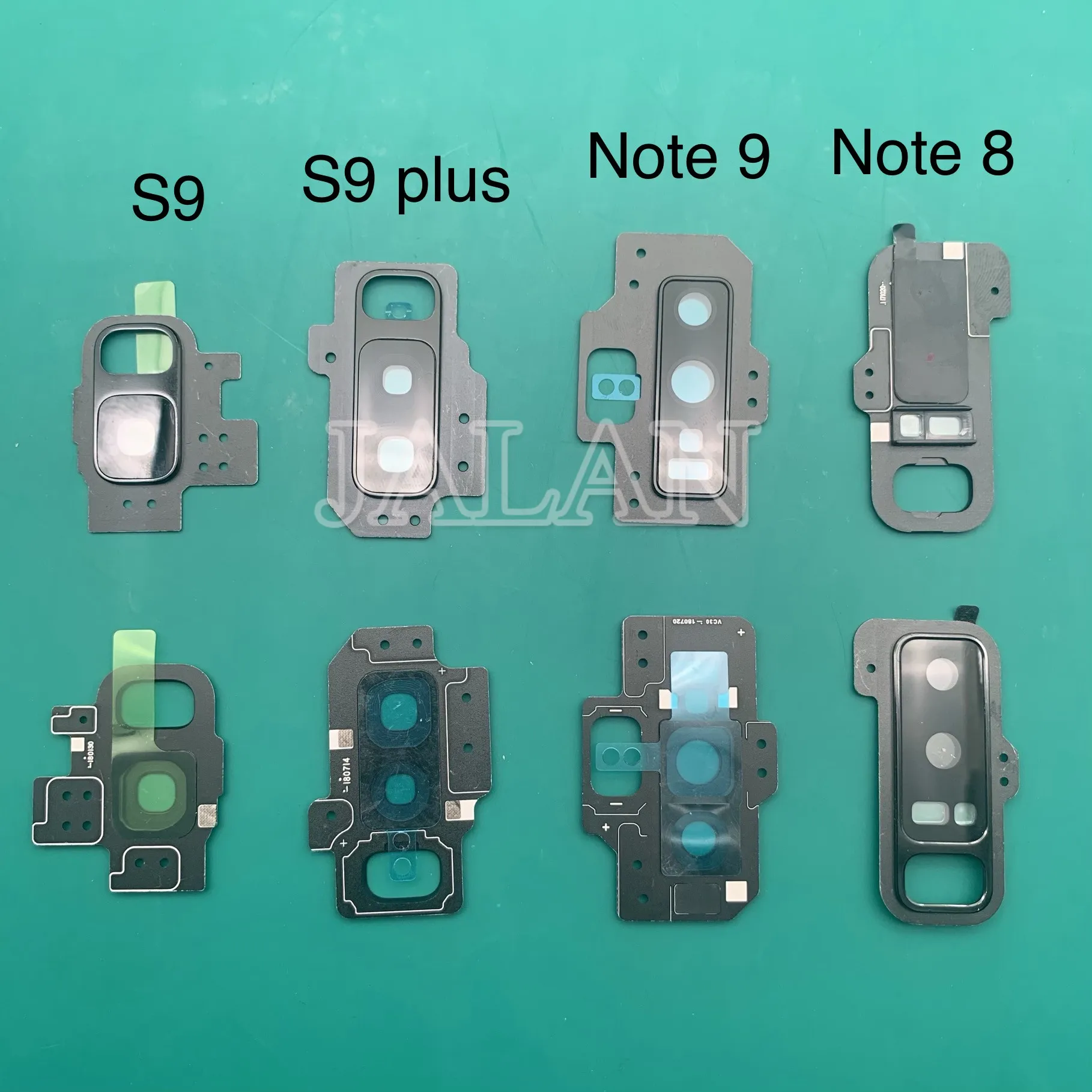10pcs Rear camera Back Lens For samsung s9,s9 plus,note 8