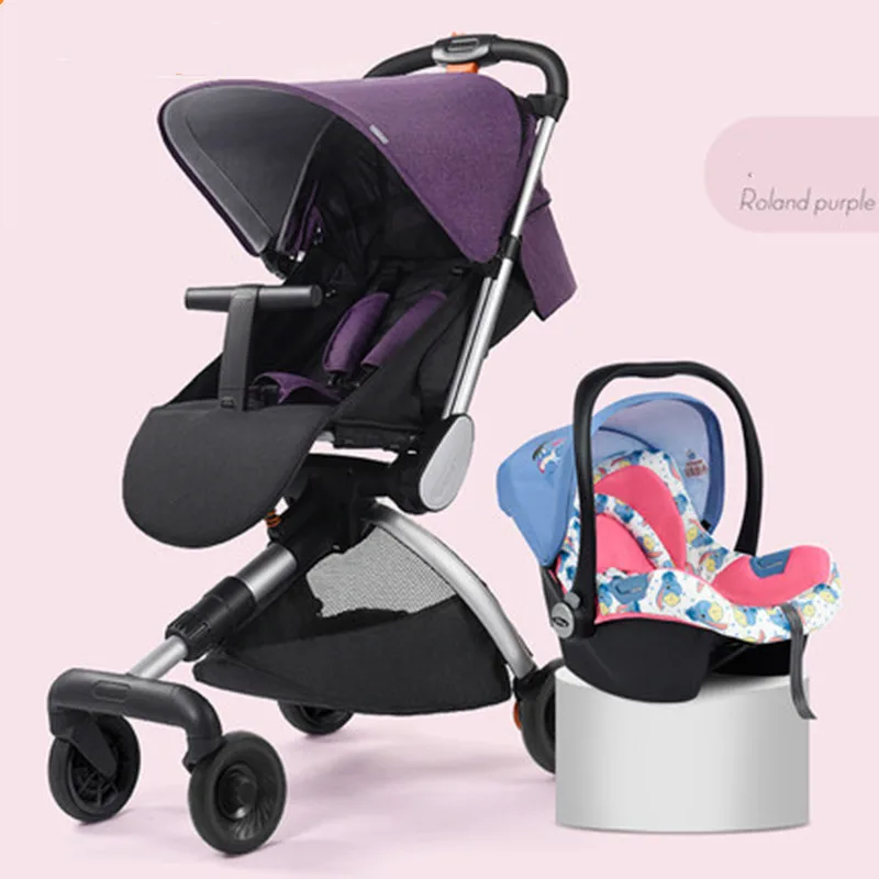 

High Landscape Portable Lightweight Baby Stroller Strollers Foldable Baby Pram Pushchair Baby Carriage