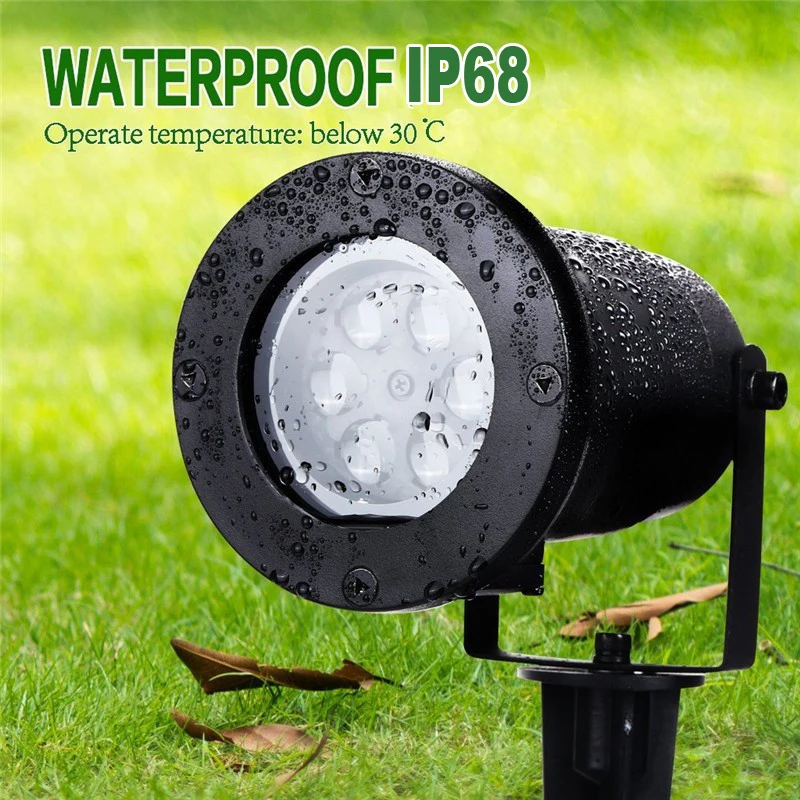 Светодиодный RGB прожектор водонепроницаемый 110 240 в перем. Тока|led landscape garden|led