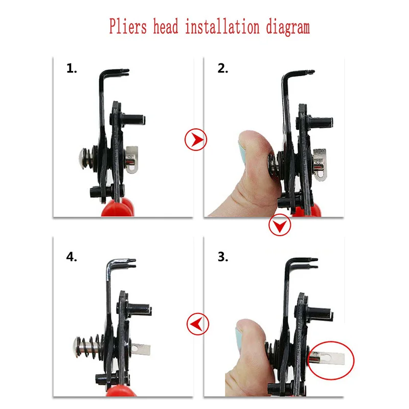 Многофункциональные плоскогубцы 4 в 1, многофункциональные инструменты, многофункциональный обжимной инструмент, Внутренние Внешние клещи для снятия пружинного кольца, стопорные Стопорные плоскогубцы