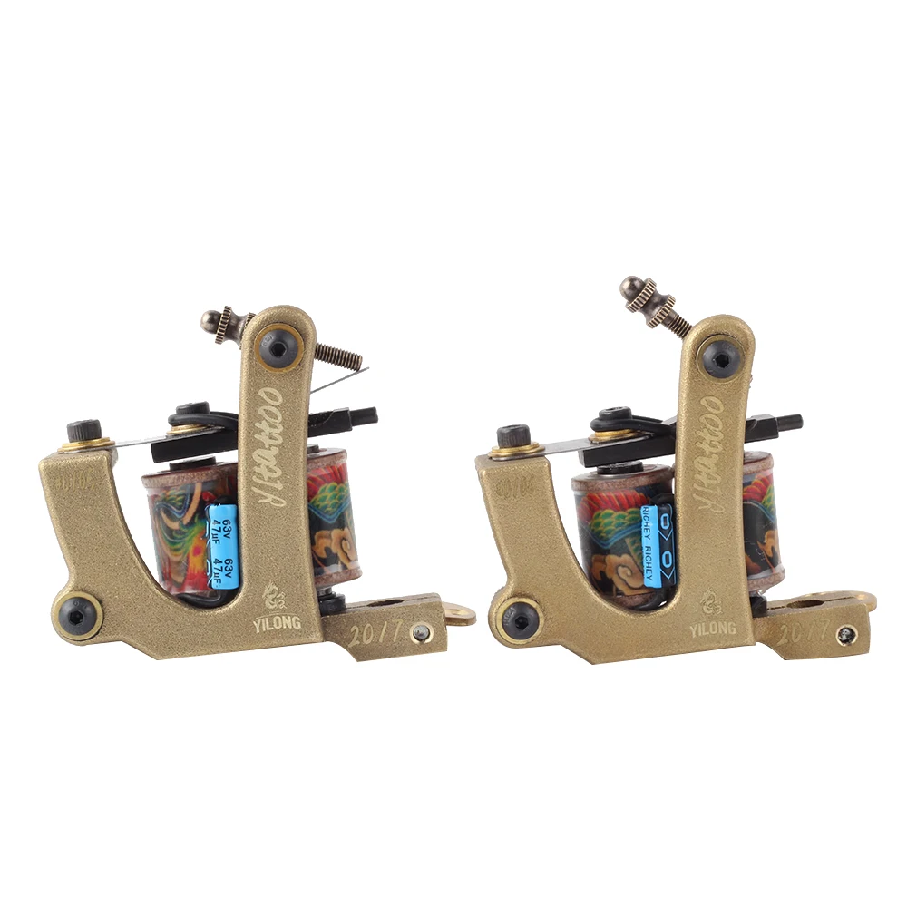 YILONG 2017 High Quality Coil Tattoo Machines for Two Tattoo Machine