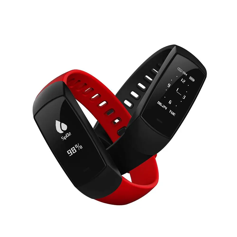 

Rondaful V09 Smart Bracelet Multi-function Monitoring Heart Rate Tracker Blood Pressure Alarm Sleep Monitoring Smart Wristband