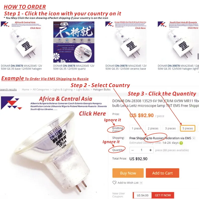 DONAR DN-39519 12 V 100 W FDX 12V100W Ushio 1000507 JC12V-100WCG2 кварцевая галогеновая лампочка Carl Zeiss microscopy подсветка для микроскопа лампы