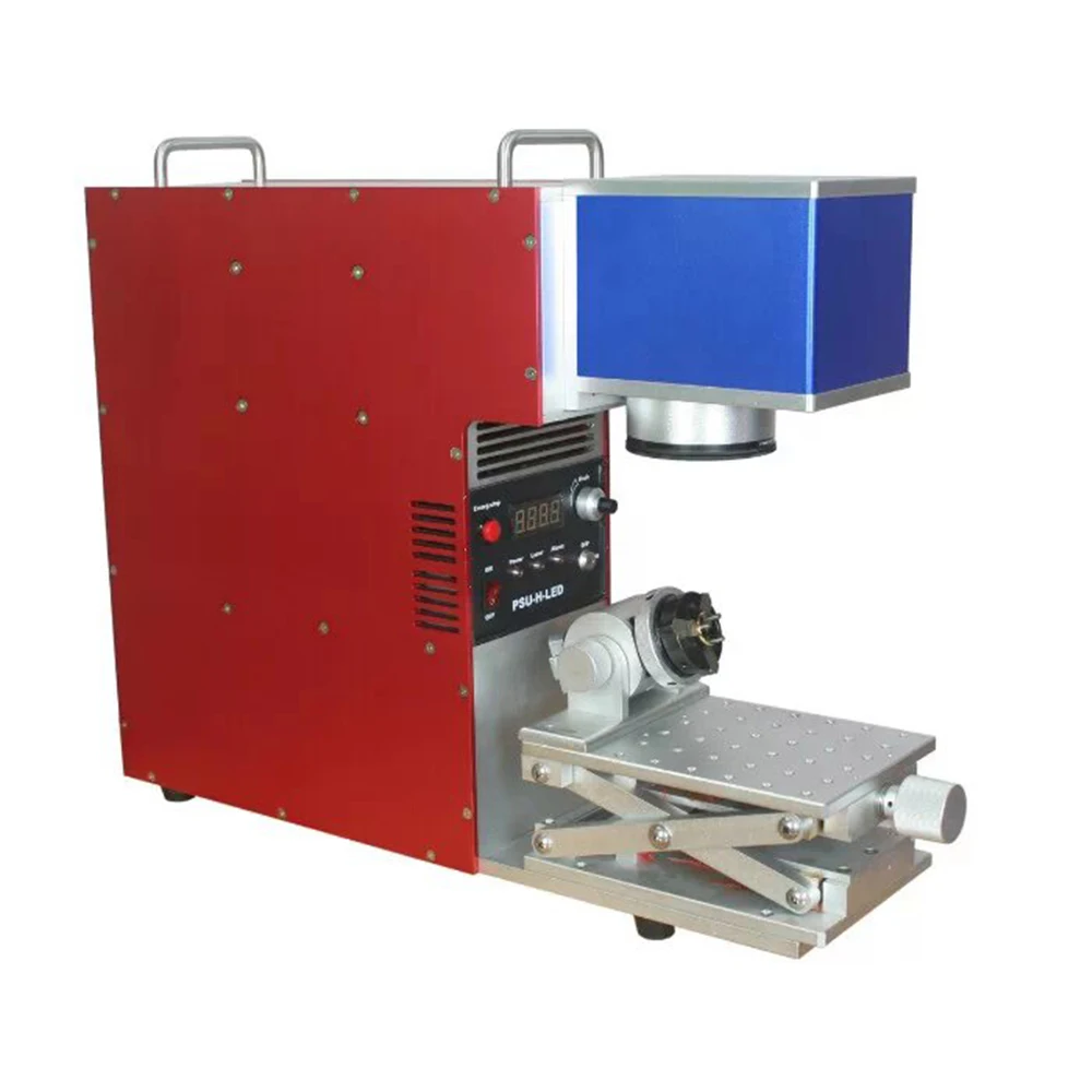 Portable Laser Marking Machine 2W Fiber Laser Engraving Machine For