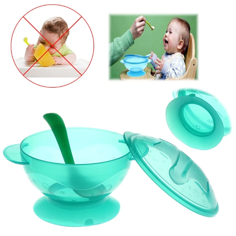 Slip-resistant Wall Suction Child Tableware Baby Kids Sucker Dishes Gravity Bowl Sucker Bowl dinner Feeding Bowls dishes Slip-resistant Wall Suction Child Tableware Baby Kids Sucker Dishes Gravity Bowl Sucker Bowl dinner Feeding Bowls dishes