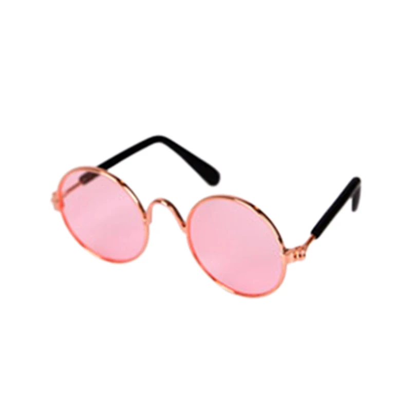 pink Прекрасные очки, товары для домашних животных, кошек, очки для глаз, солнцезащитные очки для маленьких собак, кошек, домашних животных, реквизит для фотографий, аксессуары,, товары для домашних животных - Цвет: pink