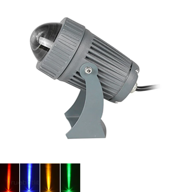 LED Wall Lamp Spotlight Waterproof Outdoor Narrow Beam Angle Spot Washer 10W 3W 