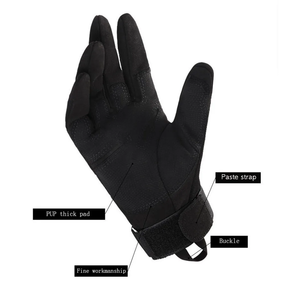 REXCHI, уличные военные тактические велосипедные перчатки, полный палец, ветрозащитное Велосипедное снаряжение для мотогонок, езды на велосипеде, перчатки