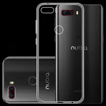 Funda trasera protectora Axon 7 para ZTE Nubia Z17/Z17 Lite funda blanda para ZTE Z11 Mini S /M2 Lite suave funda de silicona TPU transparente(China)