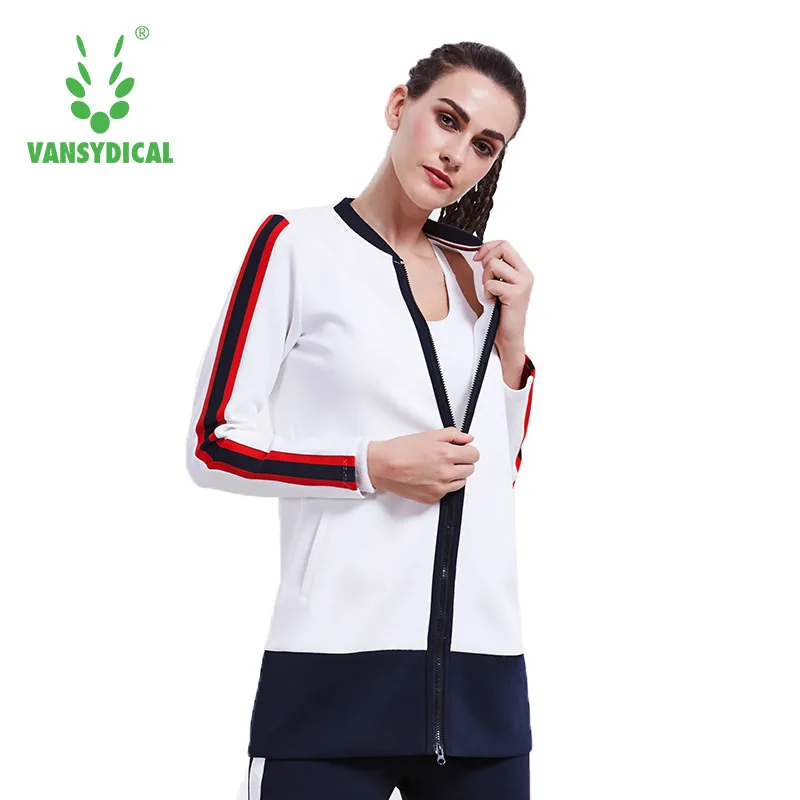 

Women running jacket Long Sleeve Sweatshirt Ladies Yoga Sports Zipper Jacket Fitness Gym Shirts mujer ropa deportiva