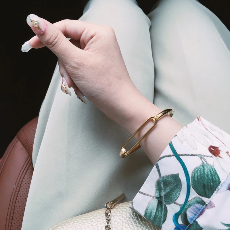 Moda 2017! pulseras ancla de acero inoxidable para mujer, pulseras y brazaletes con tornillo en forma de bronce Vintage|screw cuff bracelet|bracelets & banglescuff bracelets -