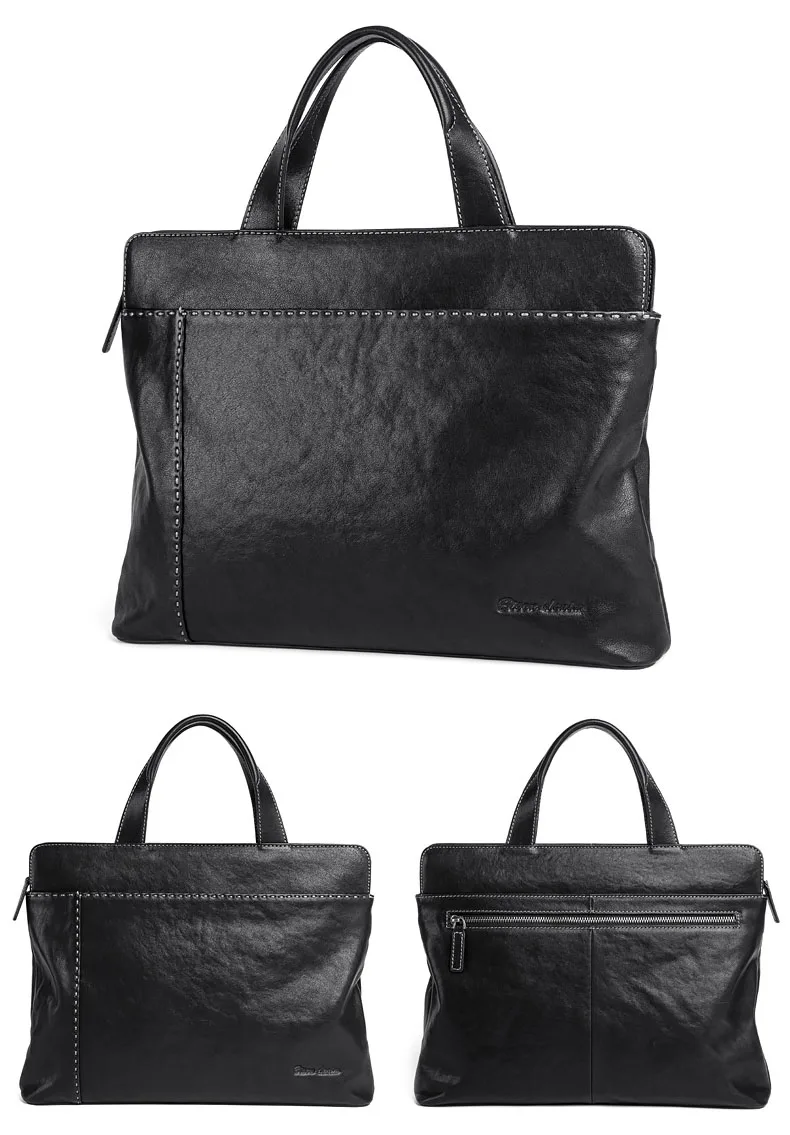 BISON джинсовая сумка, мужские сумки на плечо, портфель из натуральной кожи, сумка-мессенджер из воловьей кожи, мужская деловая дорожная сумка для ноутбука