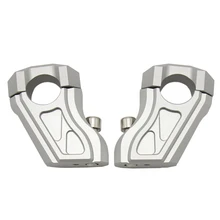 Ручка стойки для руля бар зажим Продлить адаптер с болты для BMW R девять T R9T 2013 16 17 18 стойки для руля 28 мм