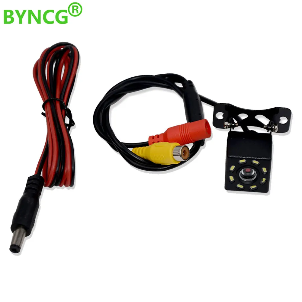 Car Rear View Camera Backup HD 8 LED Hight Vision Waterproof Reverse image for Parking Car DVD Monitor Mirror GPS Player