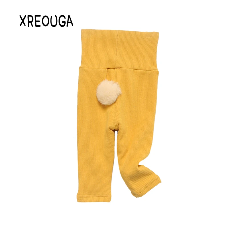 New Knitted Children Baby Boy Pants Girls Thicken Infant Winter