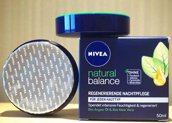 NIVEA natrual balance натуральное масло ореха алоэ свежее для восстановления поздний Мороз/50 мл