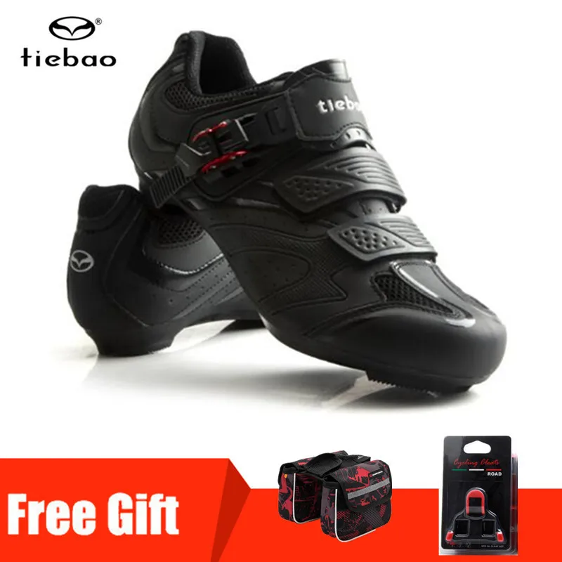 

Tiebao Road Cycling Shoes Outdoor Sports Pro Bike Racing Waterproof Breathable Light Athletic Self-locking Men sneakers Women
