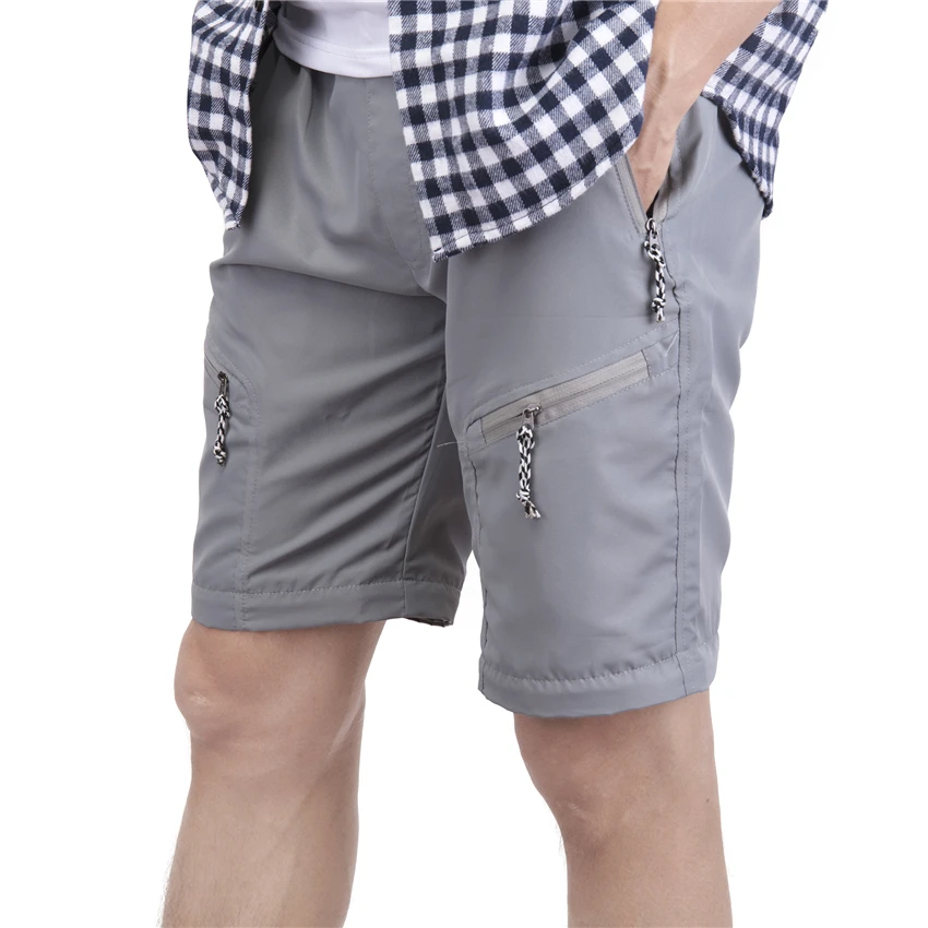 FLORATA длинные/Короткие повседневные штаны Для мужчин лето Повседневное карман шорты Masculino Для мужчин джоггеры двойной одежда Короткие штаны