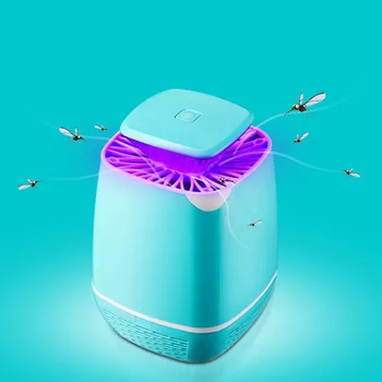 

LED Electronic Mosquito Killer Lamp Mosquito Trap Coil Mute USB Blue 8LED Safty Repellent Insecticidal Anti Insect Bug Dispeller