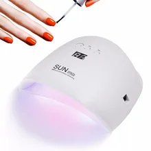 48 Вт Светодиодная УФ-лампа для ногтей светильник Сушилка для ногтей Гель-лак отверждаемая лампа авто датчик ЖК-дисплей 30 s/60 s/99 s низкотемпературный Режим Портативный