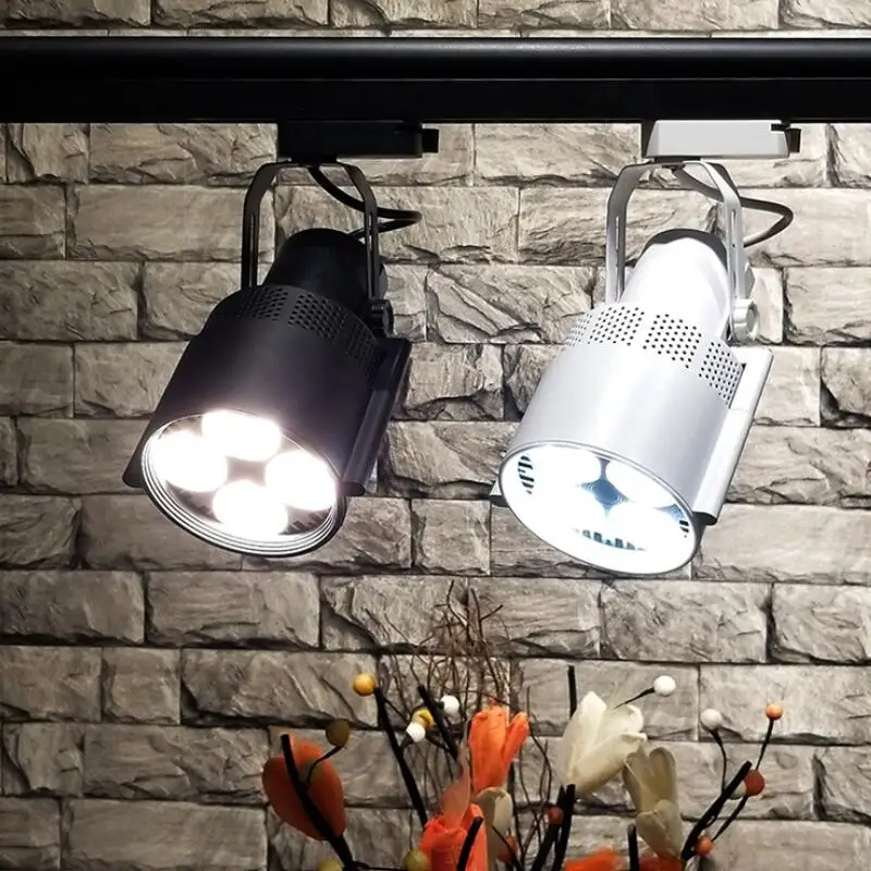 Светодиодный фонарь 30 Вт E27 PAR30 место на рельсе освещение для магазина одежды освещение витрина Светодиодный прожектор