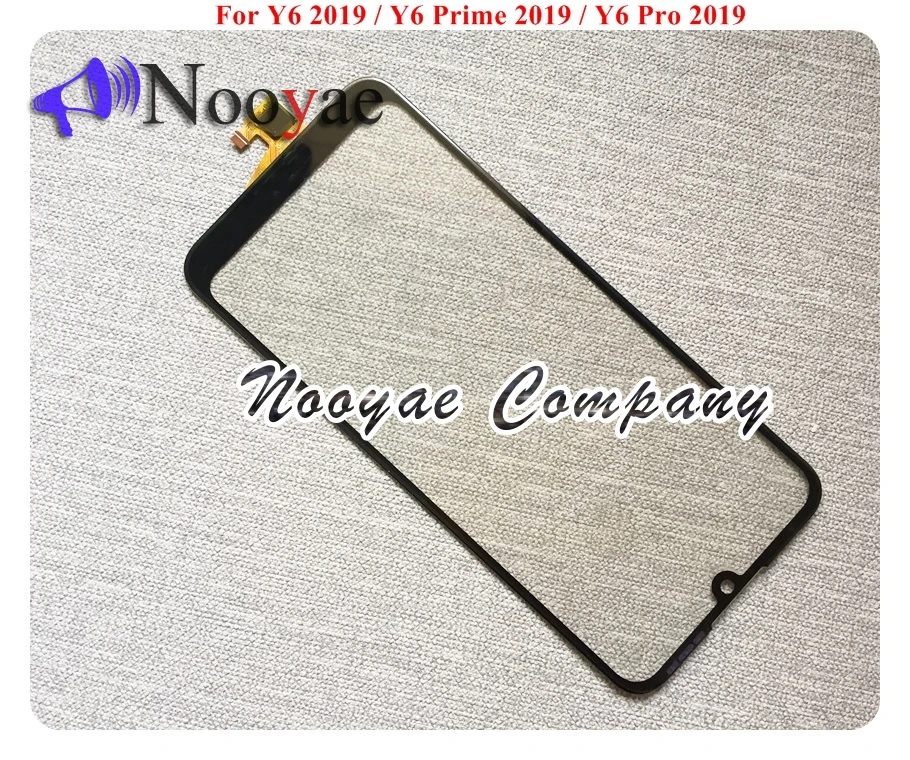

5PCS Black/white Sensor For Huawei Y6 2019 / Y6 Prime 2019 / Y6 Pro 2019 Touch Screen Digitizer Glass Panel ;