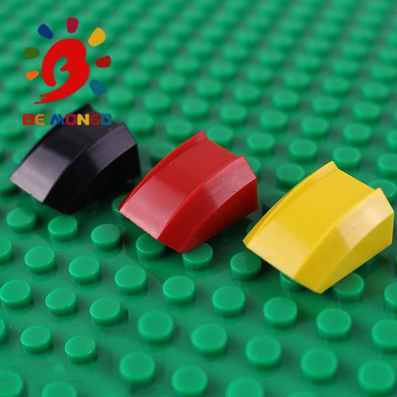 BEIMONGO блоки кирпичные с бантом 2x2 строительные блоки 100 шт дуги интеллектуальные DIY детские игрушки могут быть compitabled