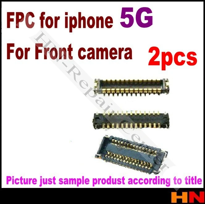 2pcs for iPhone 5 FPC Parts Front Camera FPC Plug Flex Connector
