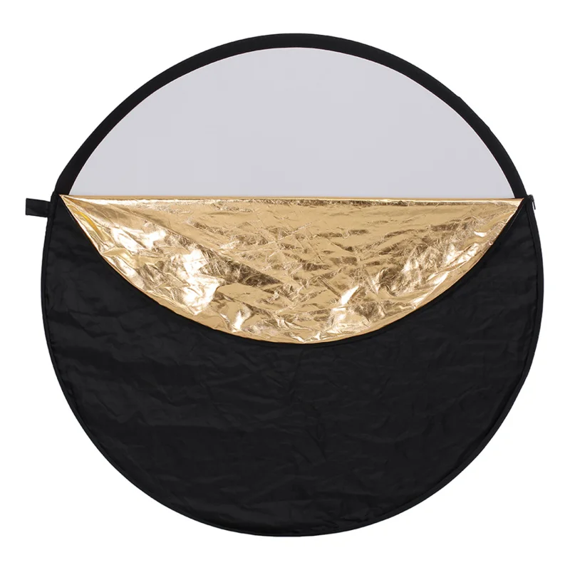 Neewer портативный 5 в 1 60 см полупрозрачный, серебряный, золотой, белый и черный складной круглый многодисковый светильник-отражатель для студии