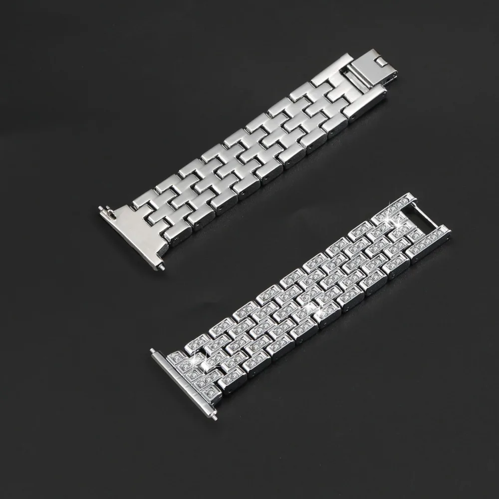 KINGBEIKE Stainless Steel Strap For Fitbit Versa Smart Watch Metal Links Band Replacement High Quality Watchband KINGBEIKE Stainless Steel Strap For Fitbit Versa Smart Watch Metal Links Band Replacement High Quality Watchband