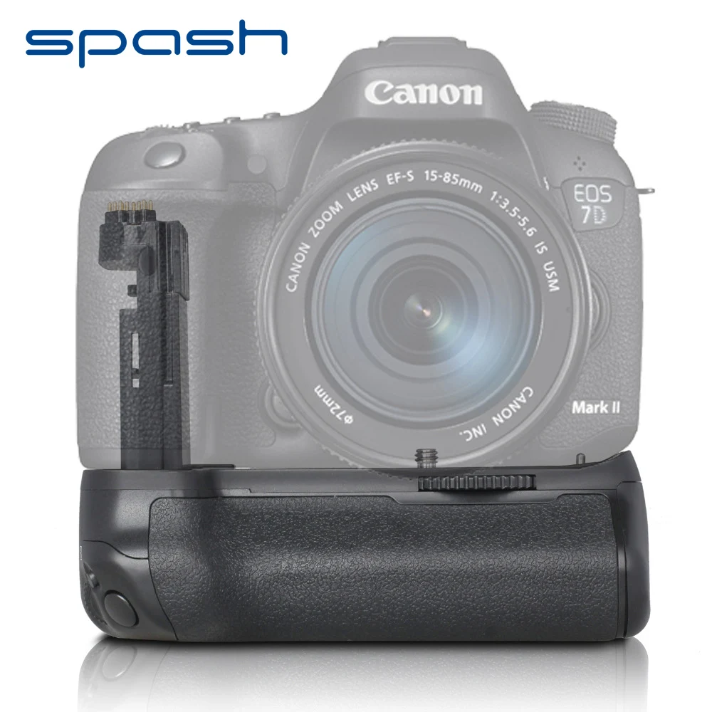 Вертикальный батарейный блок spash для CANON 7D Mark II 7D2 DSLR камеры замена BG E16