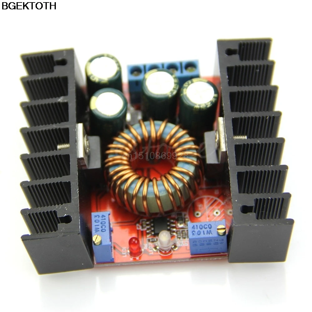 

10A Buck Converter Adjustable 200W For Battery/LED/Car Power Module DC-DC 7-32V