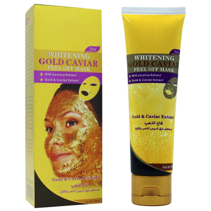 24 К Золотой Peel Off Mask против морщин маска для лица старения Уход за лицом
