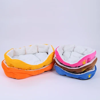 

Multi-Color Soft PP Cotton Pet Dog Bed Winter Warm Padded Puppy Cat Sofa Bed Cushion Waterproof Cat Dog Pet Mat House